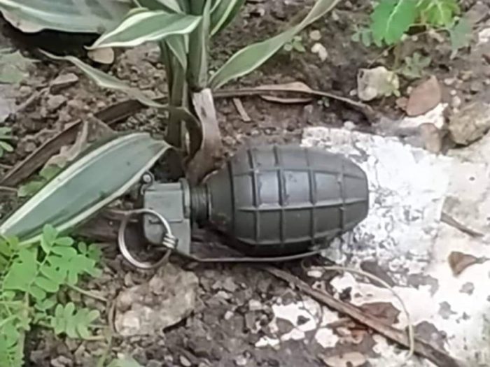 Grenade Found nearby