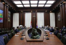 미얀마 민아웅흘라잉장군 대표단 러시아 방문 민아웅흘라잉