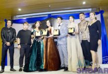 미얀마 모델대회 Face of Myanmar 최종 우승자 4명 시상