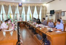 다웨이 경제특구 연결하는 2차선 도로 개발 계획 논의