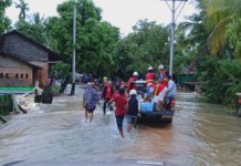 태풍 NOUL 영향으로 몬주, 타닌따리지역, 바고지역 수재민 발생