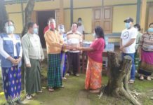 미얀마 꺼친주, 사가잉지역 홍수로 수재민 4,000명 발생