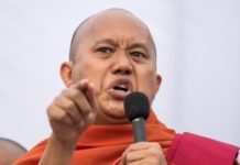 미얀마 극단 민족주의 불교 승려 지도자 복귀 예고 극단 민족주의 불교 승려 Wirathu