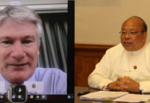 미얀마 투자외교관계부장관, 신임 EU대사 환영