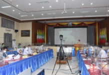 미얀마 보건체육부, 코로나19 예방접종 계획 논의