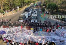 미얀마 쿠데타 반대 평화 시위 현황