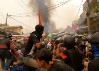 사가잉지역 시민들, 치열한 저항