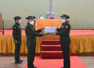 미얀마 국가관리위원회 부위원장 Soe Win 연설