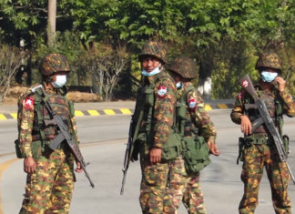 미얀마, 일부 타운십 90일간 계엄령 발효: 현황과 주요 내용 미얀마 군인