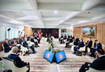 미얀마 관련 긴급 ASEAN지도자회의 개최 아세안 지도자회의