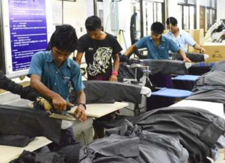 미얀마 봉제산업 5개월간 수출14억달러 달성 미얀마 봉제산업