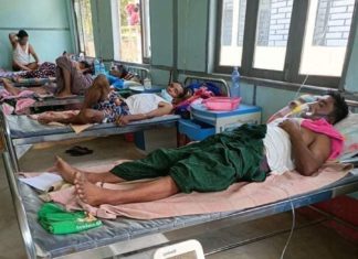 2021년6월17일 미얀마 시위 및 미얀마 코로나19 현황 미얀마 코로나19 병원