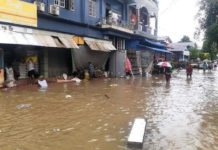 미얀마 홍수, 타닌따리강 위험수위 넘어 지역주민 대피