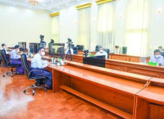 미얀마 국가관리위원회, ASEAN 지원 요청 민아웅흘라잉