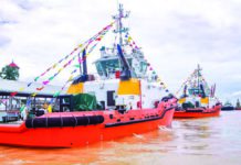 미얀마 항만청, 예인선 2척 인수