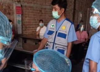 미얀마 봉제산업 노동자, 코로나19 백신 접종 강압