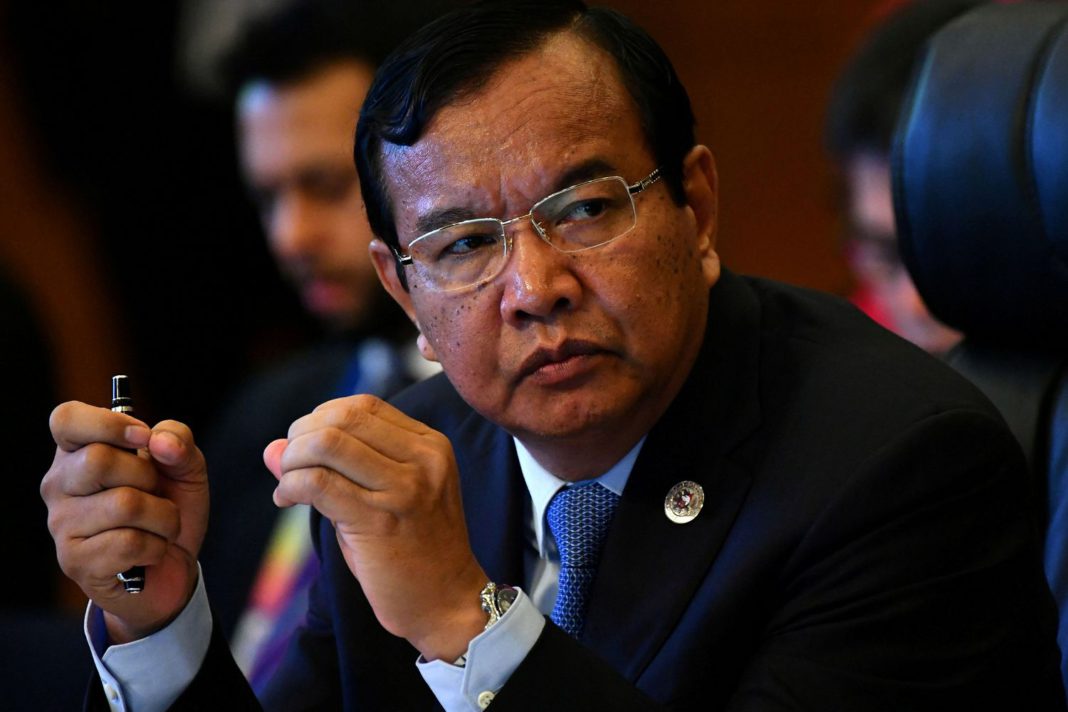 캄보디아 외교부장관
