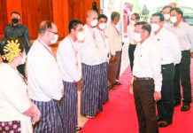 민아웅흘라잉 위원장, 미얀마 예술인 간담회 개최 미얀마 예술인 간담회