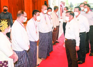 민아웅흘라잉 위원장, 미얀마 예술인 간담회 개최 미얀마 예술인 간담회