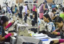 미얀마 봉제산업 수출, 2025-26 회계연도 상반기 기준 전년 대비 9% 증가 미얀마 봉제산업