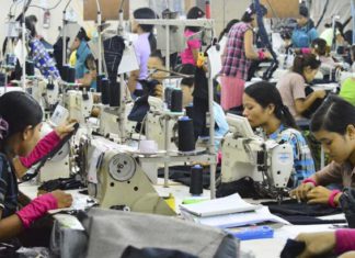 미얀마 봉제산업 수출, 2025-26 회계연도 상반기 기준 전년 대비 9% 증가 미얀마 봉제산업