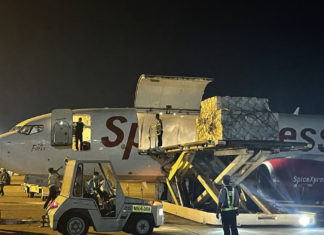 인도산 코비실드 백신, 미얀마 도착 미얀마 코비실드 백신 도착