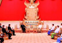 캄보디아 총리, 미얀마 방문 캄보디아 총리, 미얀마 방문