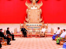 캄보디아 총리, 미얀마 방문