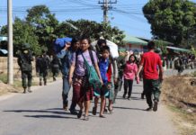 꺼야주 Loikaw타운십 주민 절반이상 피난 로이꼬타운십 피난민