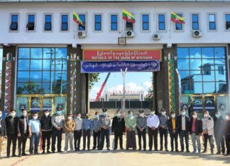 미얀마 중국 일부 국경무역 게이트 재개 Lweje 국경무역 게이트