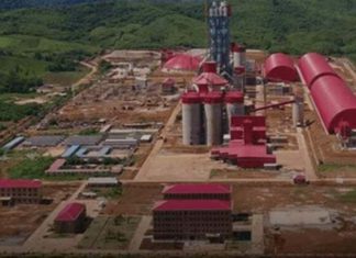 만달레이 시멘트 공장 개선 사업 체결 만달레이 시멘트 공장