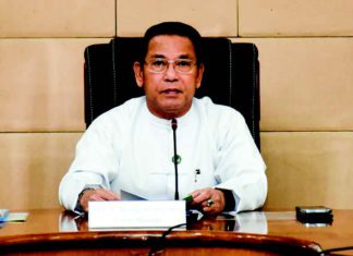 미얀마 공보부, 해외 언론 기자회견 개최 국가관리위원회 공보부장관