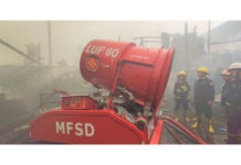 미얀마 소방청, 2022년 화재 현황 발표, 화재 증가 미얀마 소방청 화재 진압