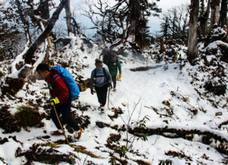 꺼친주 Putao 타운십 신규 관광 프로그램 운영 준비 미얀마 Phong Kan Razi산