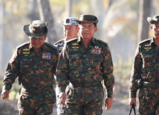 민아웅흘라잉 자택 매각 기금 목표액의 50% 달성 민아웅흘라잉 총사령관