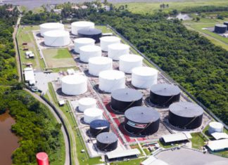 국가관리위원회, 양곤 띨라와항 유류저장소 폭파 시도 적발 띨라와항 항공연료저장소