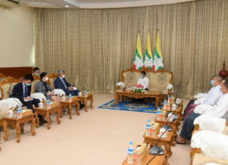 미얀마 선거관리위원회, 주미얀마 중국대사 접견 미얀마 선거관리위원회 중국대사 접견