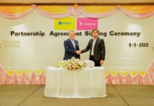 미얀마 배달플랫폼, 모바일 결제 체결 푸드팬더 - 웨이브머니 체결