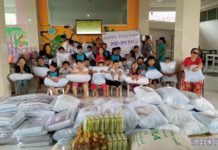 미얀마 한인기업 YPA, 장애인 학교 기부행사 개최 YPA 기부행사