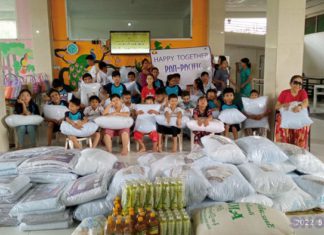 미얀마 한인기업 YPA, 장애인 학교 기부행사 개최 YPA 기부행사