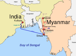 미얀마-인도 국경 Kaladan 프로젝트