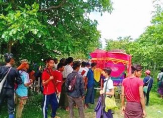 미얀마 Yinmabin 국민방위군 사령관 암살