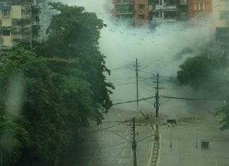 양곤 폭탄 공격 증가, 민간인 피해 발생시 대응은… 양곤 폭탄 공격