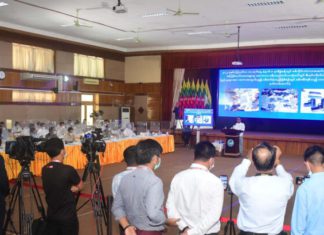 미얀마 국가관리위원회 19차 기자회견 개최 국가관리위원회 19차 기자회견 개최