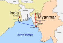 인도 정부 지원하는 씨뜨웨 신규항만, 라카인주 도움 기대 칼라단 복합운송사업