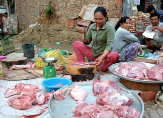 국가관리위원회 생필품 가격안정위원회 설립, 물가를 잡을 수 있을까? 미얀마 고기판매 상인