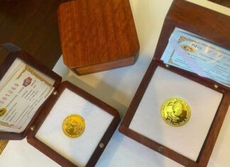 천연자원환경보호부, 금화 판매 시작 미얀마 금화
