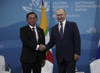 미얀마, 러시아 석유 수입대금 위안화 결제, 앞으로는? 민아웅흘라잉, 푸틴대통령과 만남