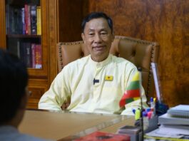 미얀마 정당 UBP 대표 MR. Shwe Mann