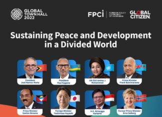 국제토론행사에서 국민통합정부 제외 국민통합정부 외교부장관이 갑작스레 제외된 Global Town Hall 2022 행사